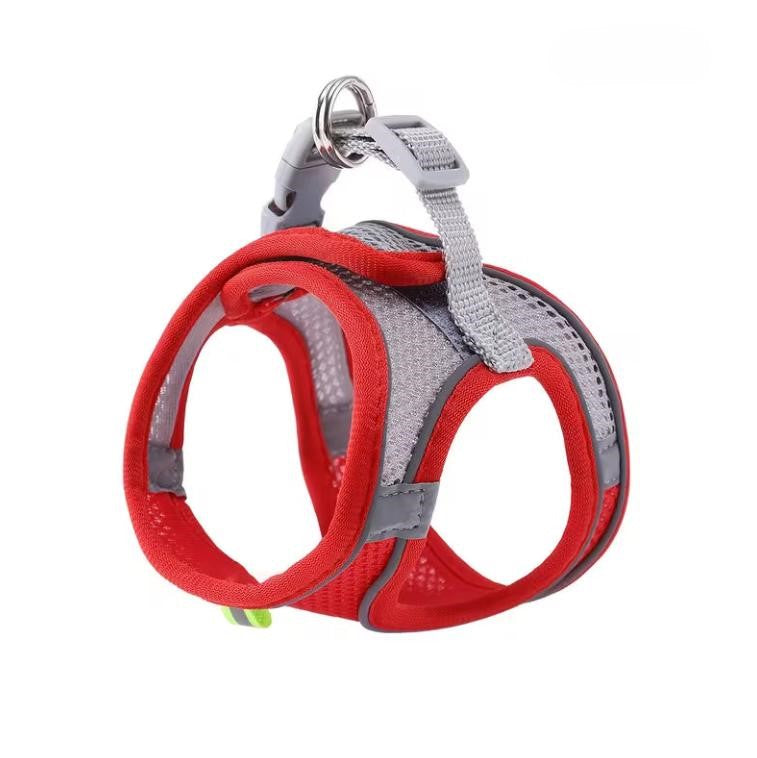 Escape-Proof Soft Breathable Reflective Mesh Pet Harness