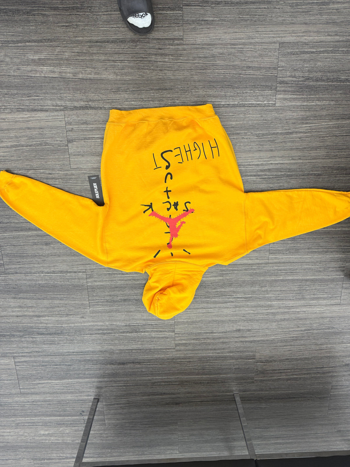 Travis Scott Jordan Cactus Jack Highest Hoodie Gold