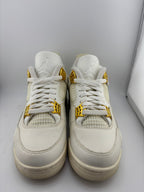 Jordan 4 Retro Metallic Gold (Women's)