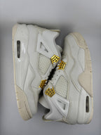 Jordan 4 Retro Metallic Gold (Women's)