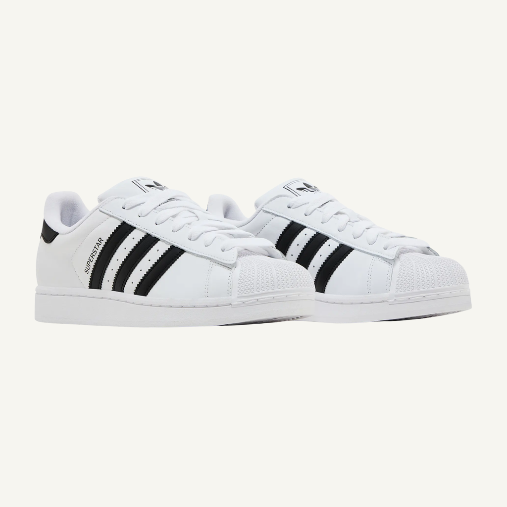 Adidas Originals Men's White/Black Superstar II Sneakers, IH8659