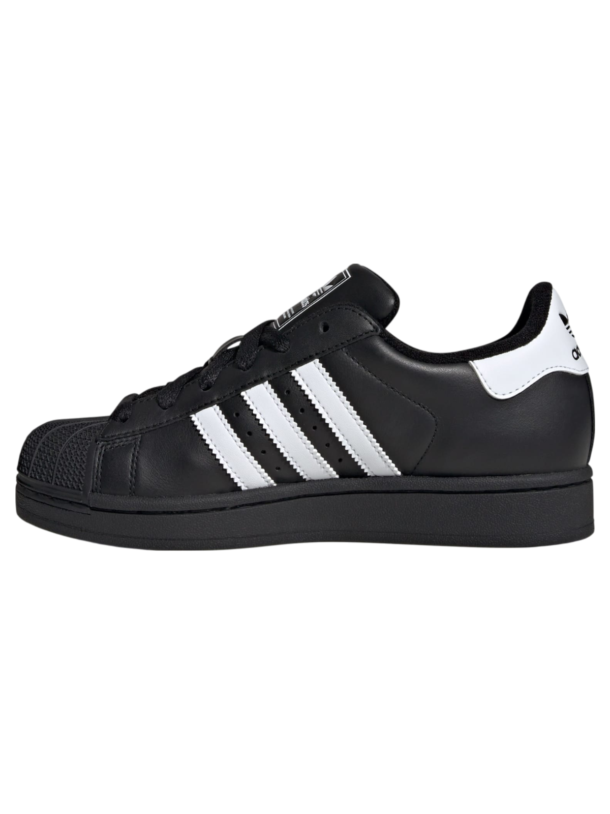 Adidas Originals Women's Black/White Superstar II Sneakers, JH7033