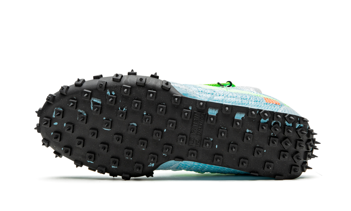 Nike Waffle Racer Off-White Vivid Sky (Women's)